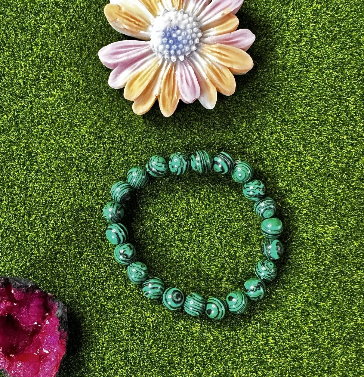 Bracelet Malachite verte