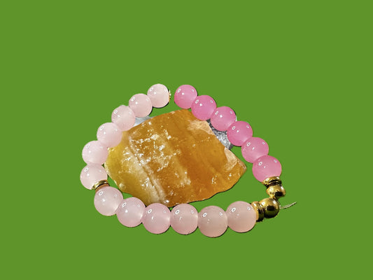 Bracelet Quartz rose