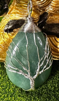 Pendentif arbre de vie Aventurine