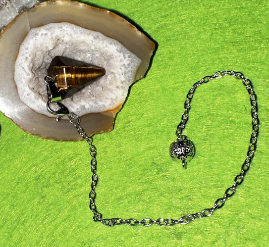 Pendule Oeil de Tigre